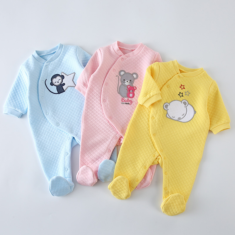 Baby Products Useful - Детские хлопковые комбинезоны-слипы для новорожденных, унисекс,