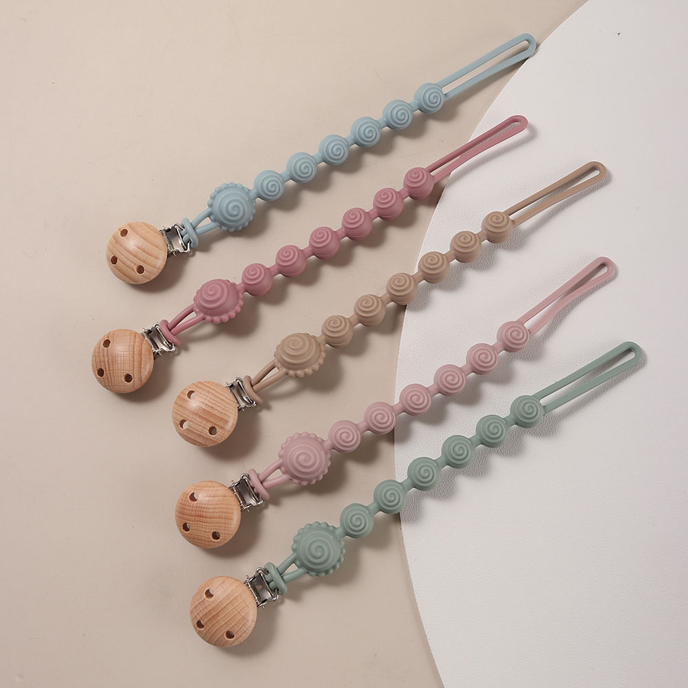 Baby Products Nipples - Силиконовый держатель для соски-пустышки с мультяшным