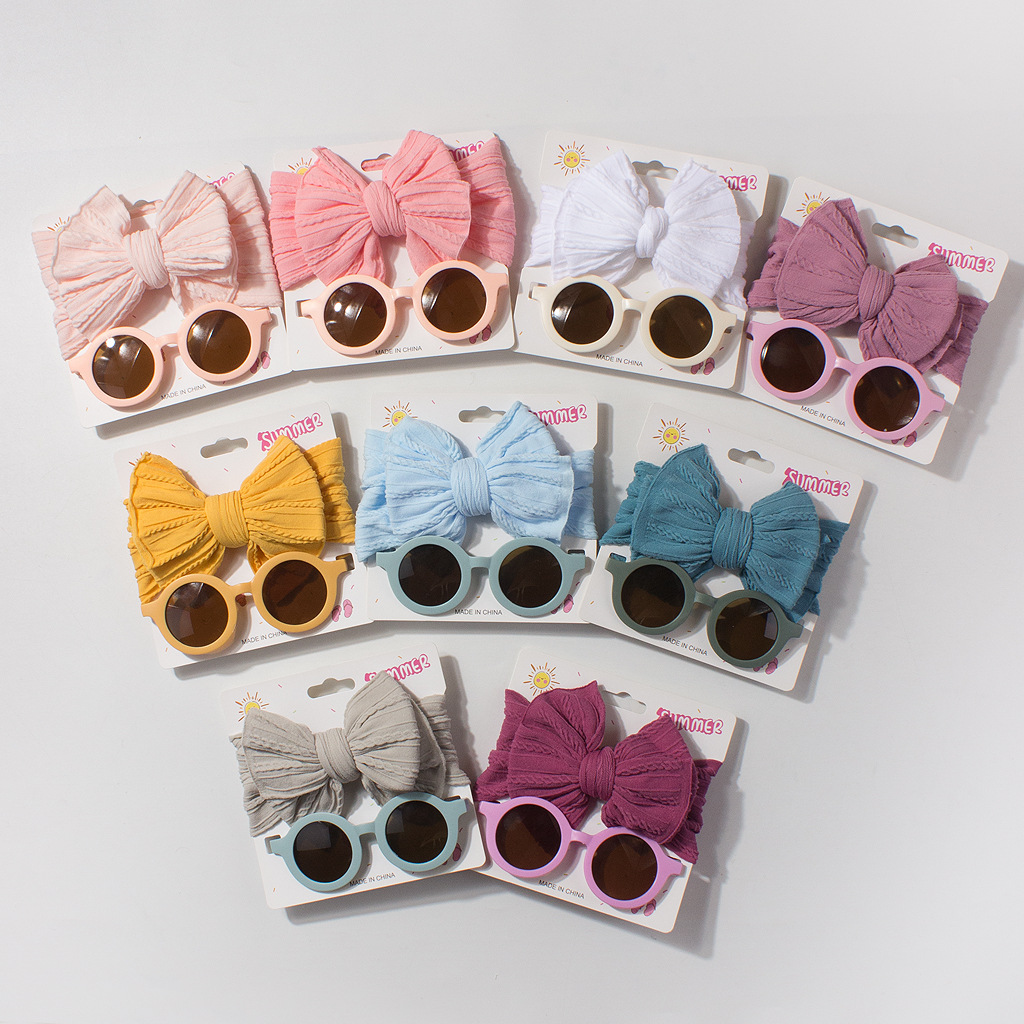 Baby Products Combo - Детский набор: очки-повязка на голову и