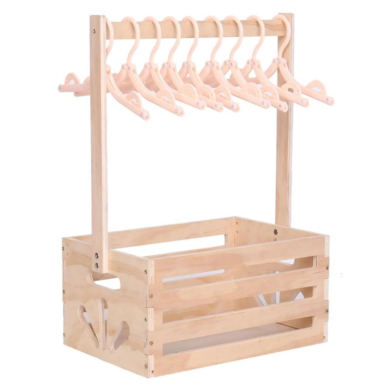 Baby Products Gift Baskets - Деревянная корзина для подарков на рождение