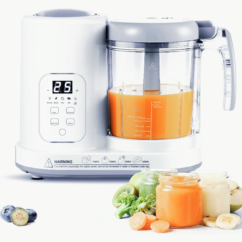 Baby Food Maker Blender - Пароварка-блендер для детского питания 4-в-1: автоматическое