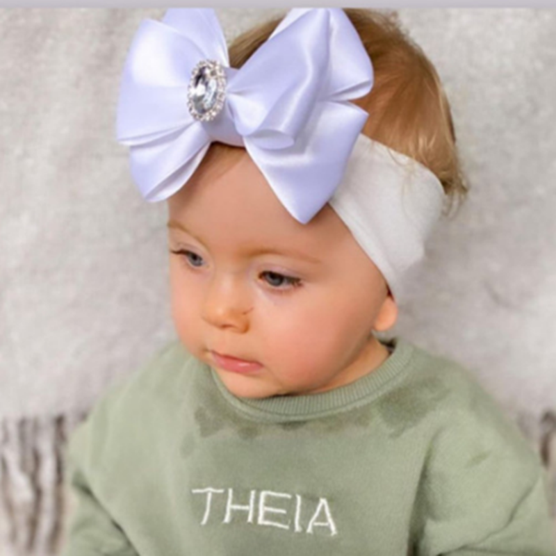 Однотонная атласная повязка на – обзор и цена Baby Products Organic